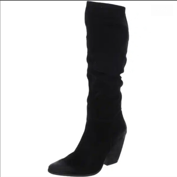 Charles David Shoes - Charles David tall black suede nexus boot
